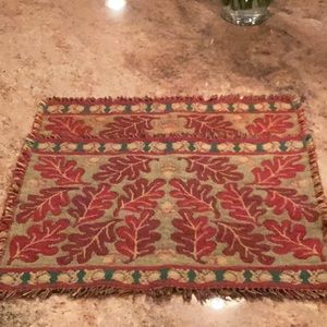 Two Autumn placemats